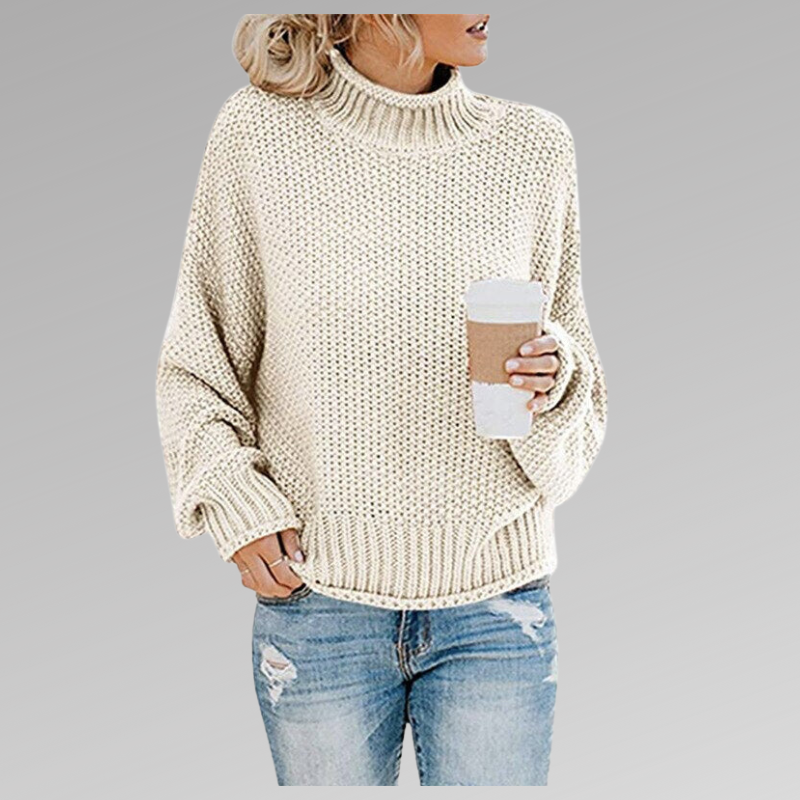 Harriet | Turtleneck Long Sleeve Sweater