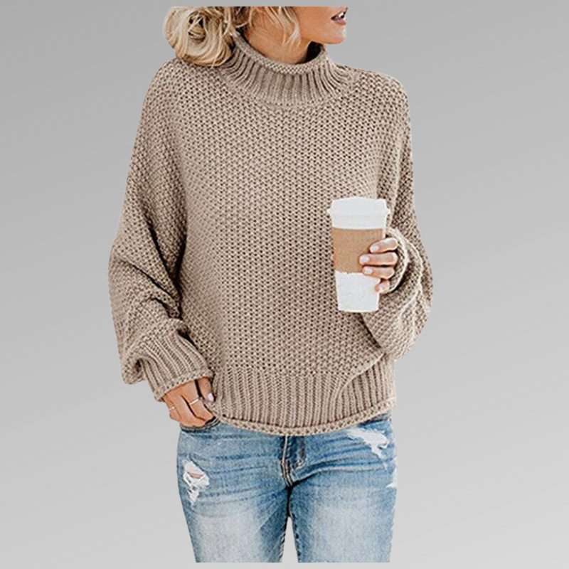 Harriet | Turtleneck Long Sleeve Sweater