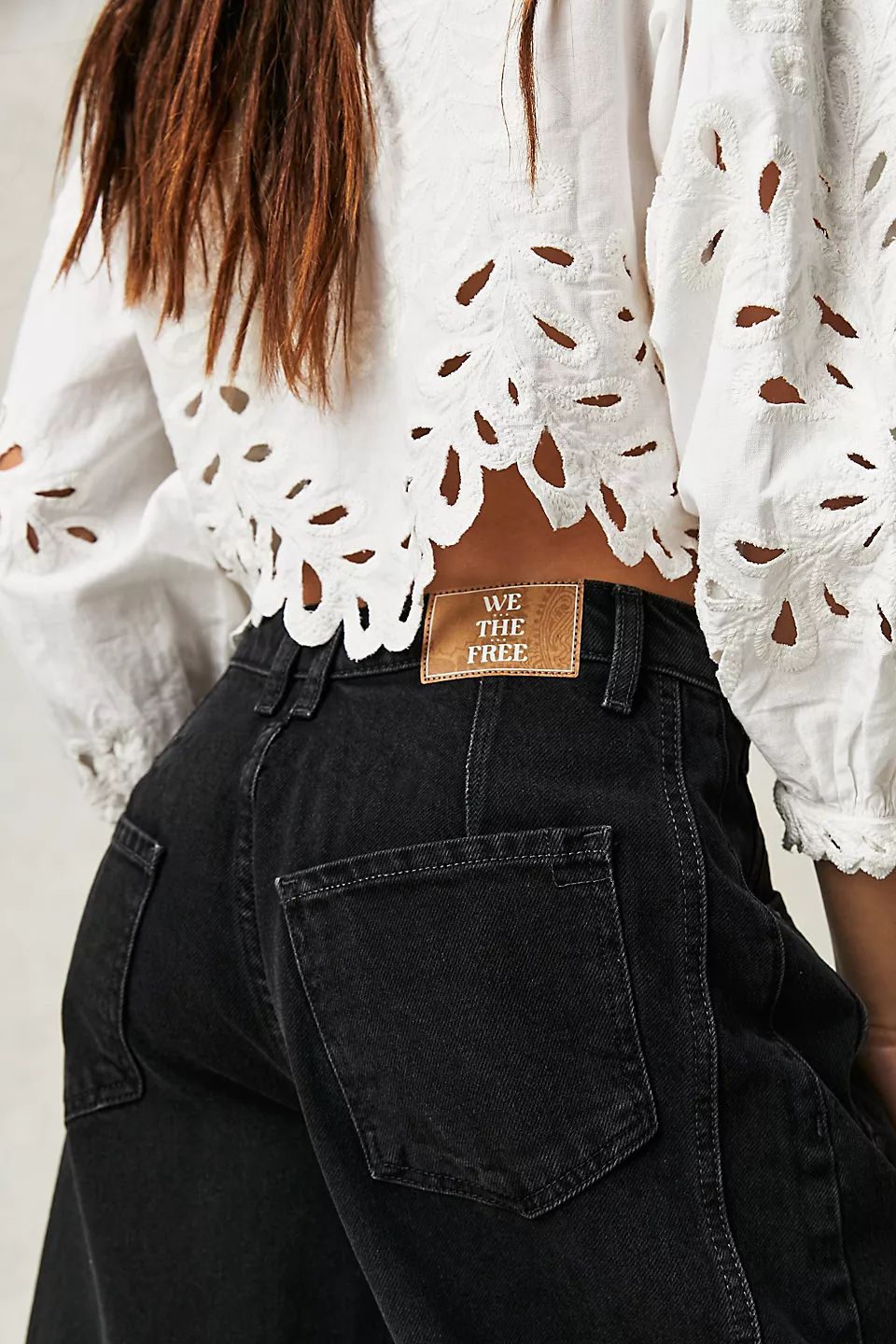 Rosamund | High-Stretch Mid-Rise Barrel Jeans
