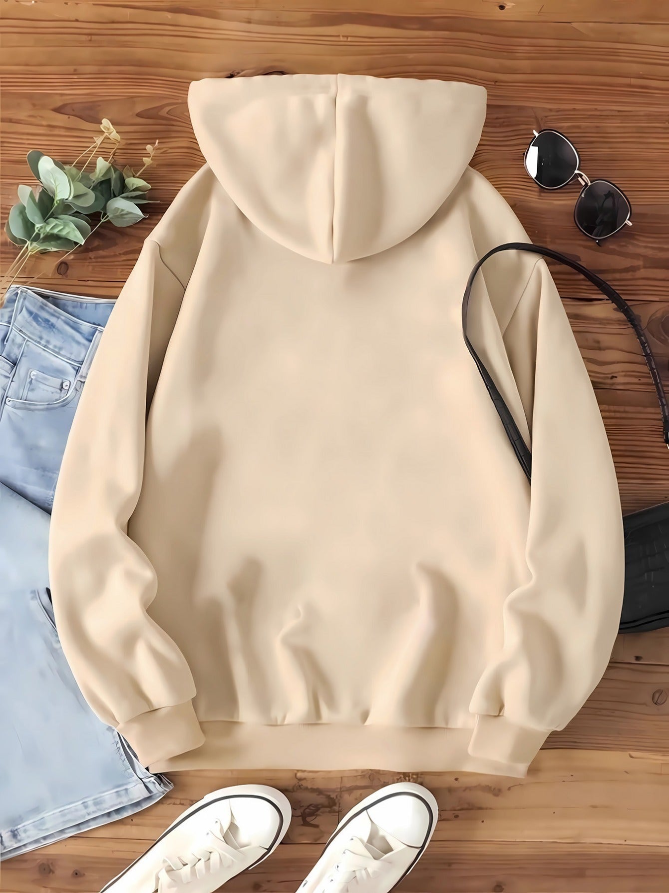 Alaia | Snug Cat Print Hoodie