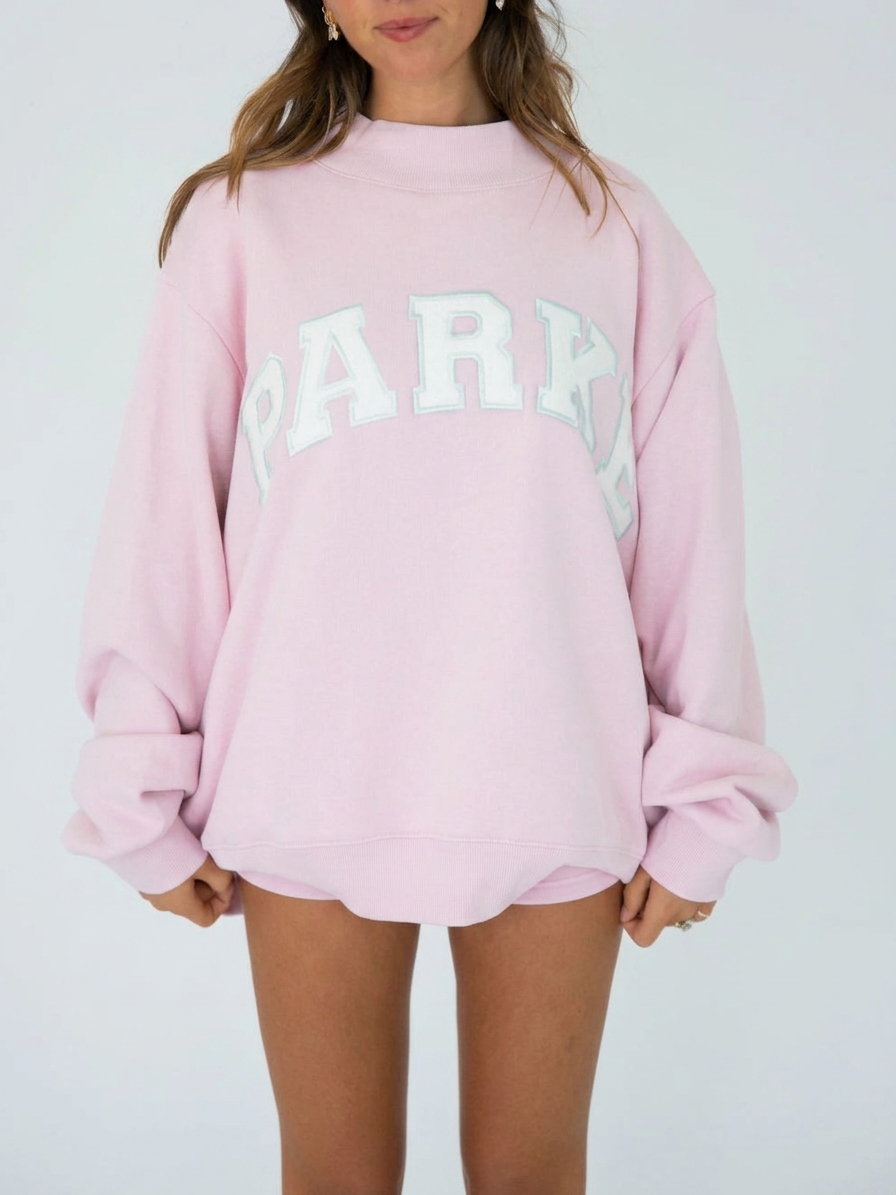 Junie | Vintage Varsity Mockneck Sweatshirt