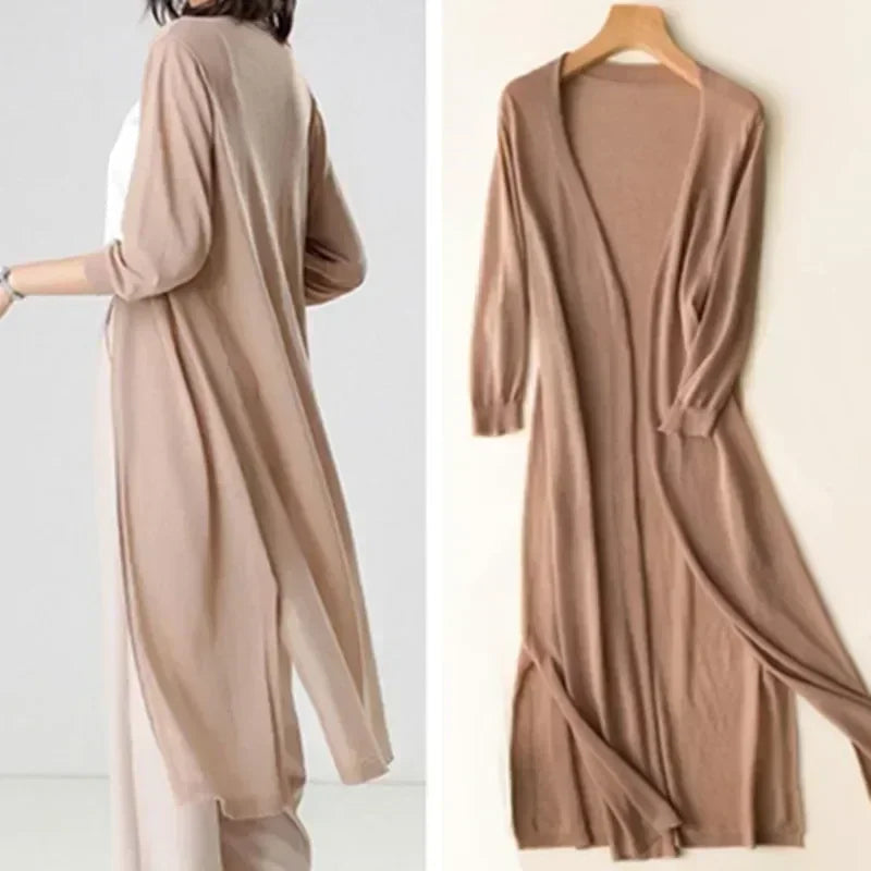Isolde | Lightweight Long Women's Vest for Stylish and Breathable Comfort