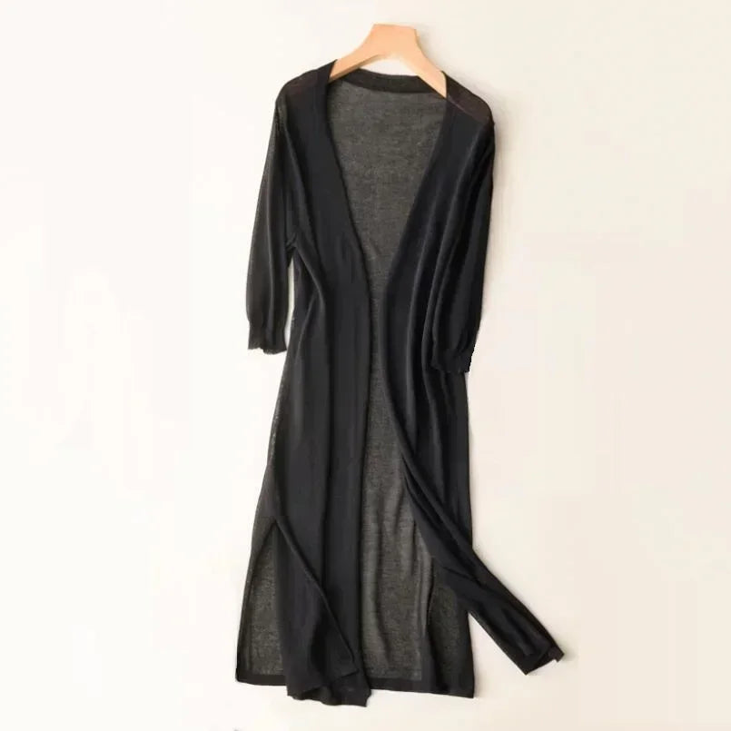 Isolde | Lightweight Long Women's Vest for Stylish and Breathable Comfort