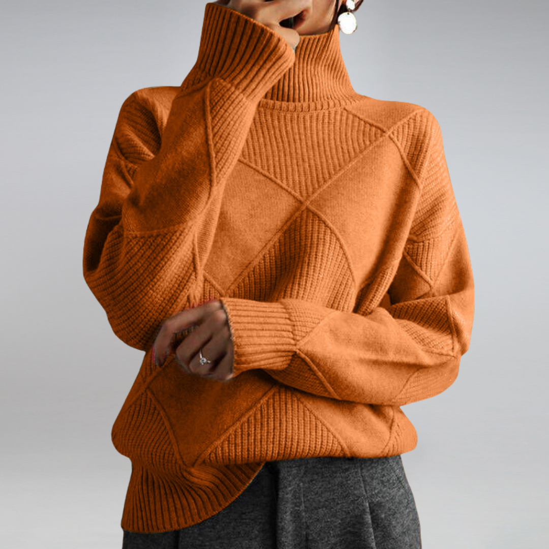 Linda | Cozy Turtleneck Knitwear