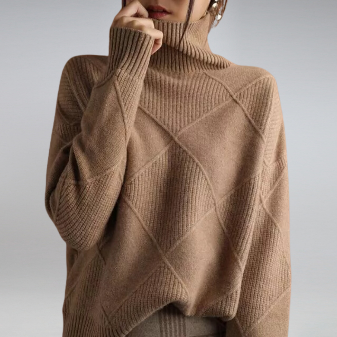 Linda | Cozy Turtleneck Knitwear