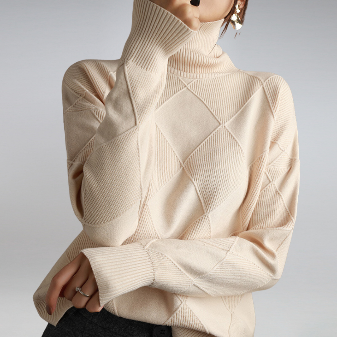 Linda | Cozy Turtleneck Knitwear