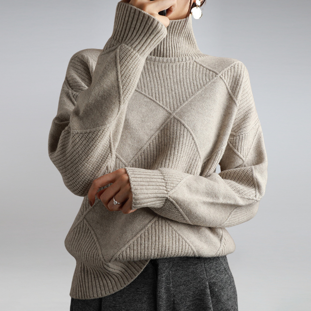 Linda | Cozy Turtleneck Knitwear