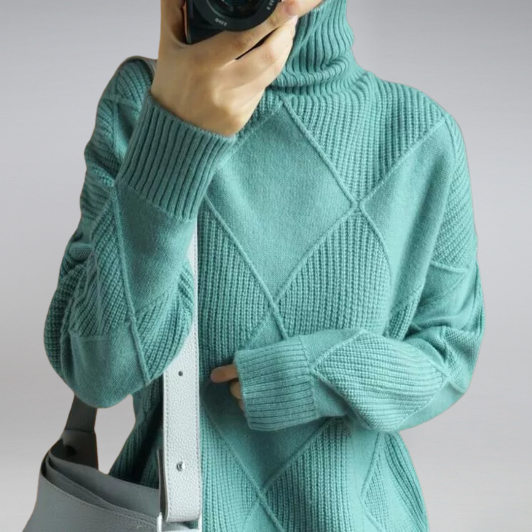 Linda | Cozy Turtleneck Knitwear