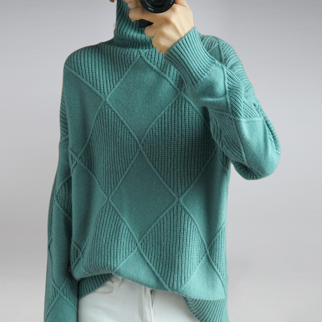 Linda | Cozy Turtleneck Knitwear
