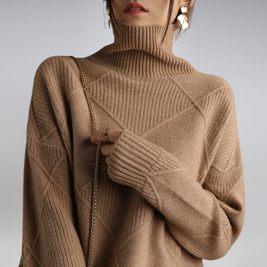 Linda | Cozy Turtleneck Knitwear