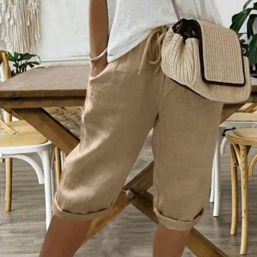 Linnea | Casual Shorts with Elastic Waistband