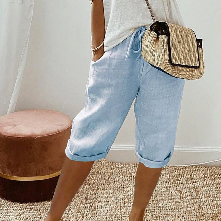 Linnea | Casual Shorts with Elastic Waistband