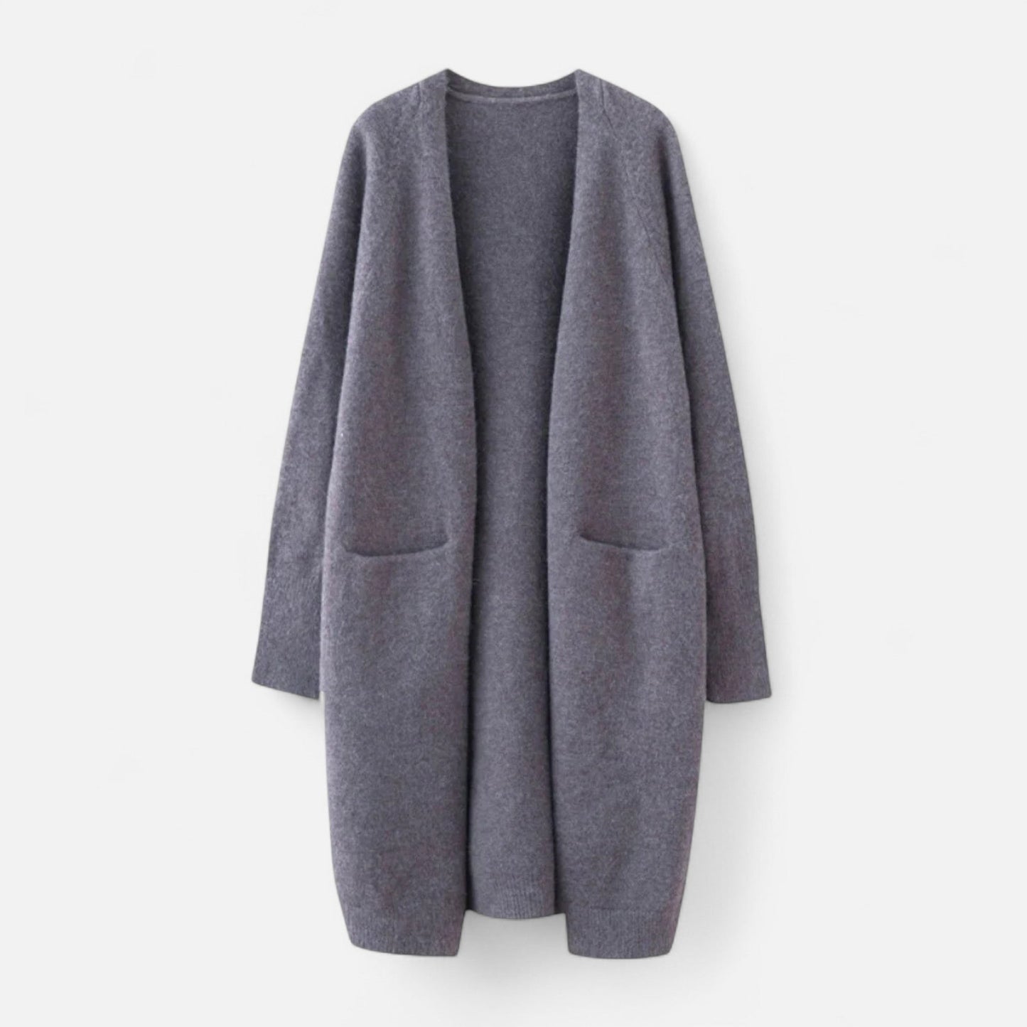 Undina | Long Silhouette Open-Front Cardigan