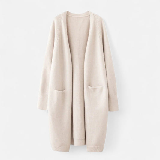 Undina | Long Silhouette Open-Front Cardigan