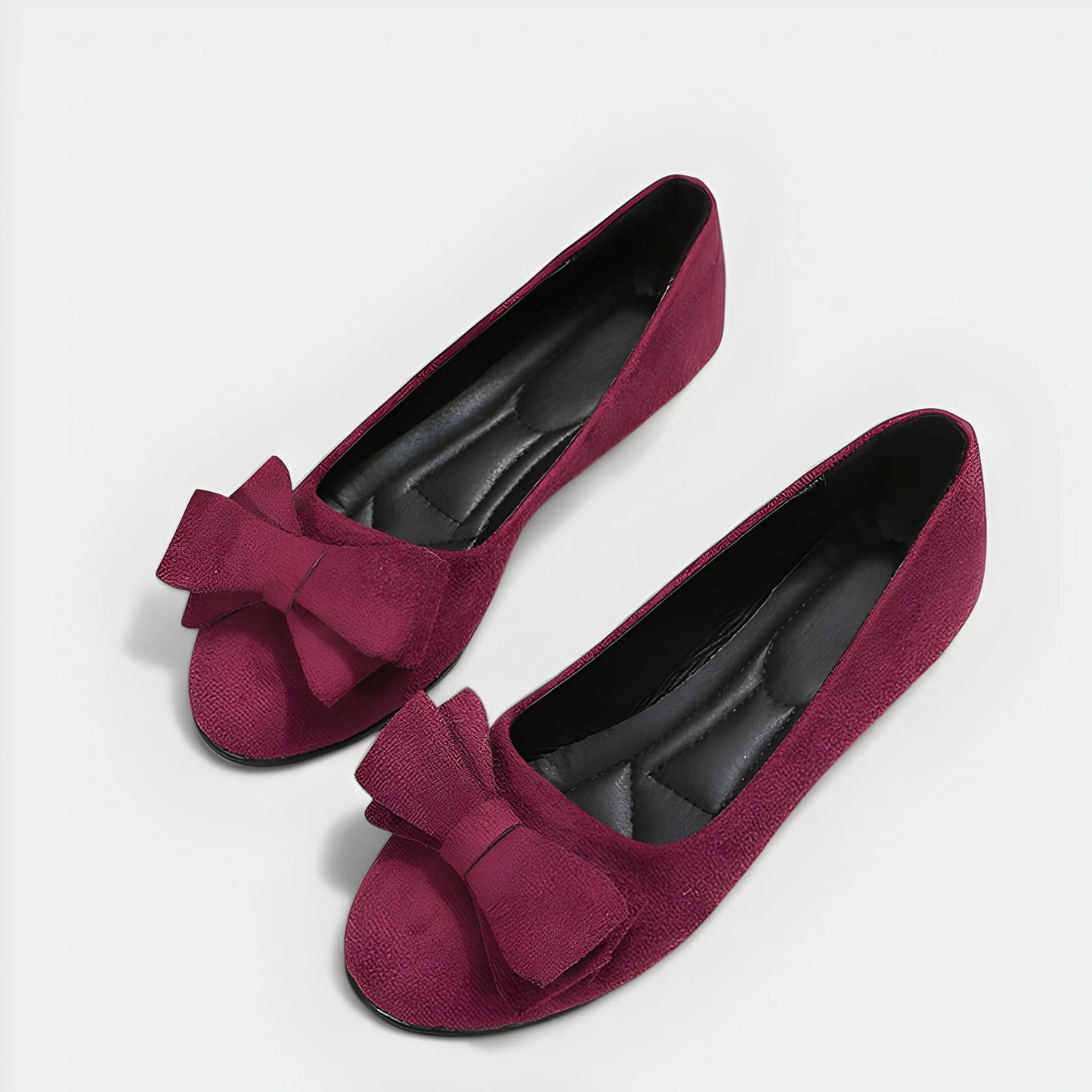 Zelia | Slip-On Ballet Flats with Bow