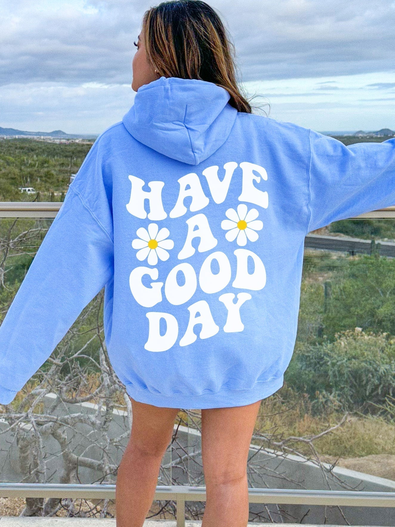 Carwyn | Have A Good Day Oversized Hoodie
