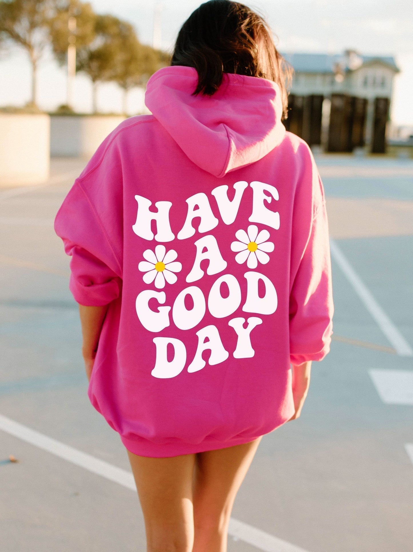 Carwyn | Have A Good Day Oversized Hoodie