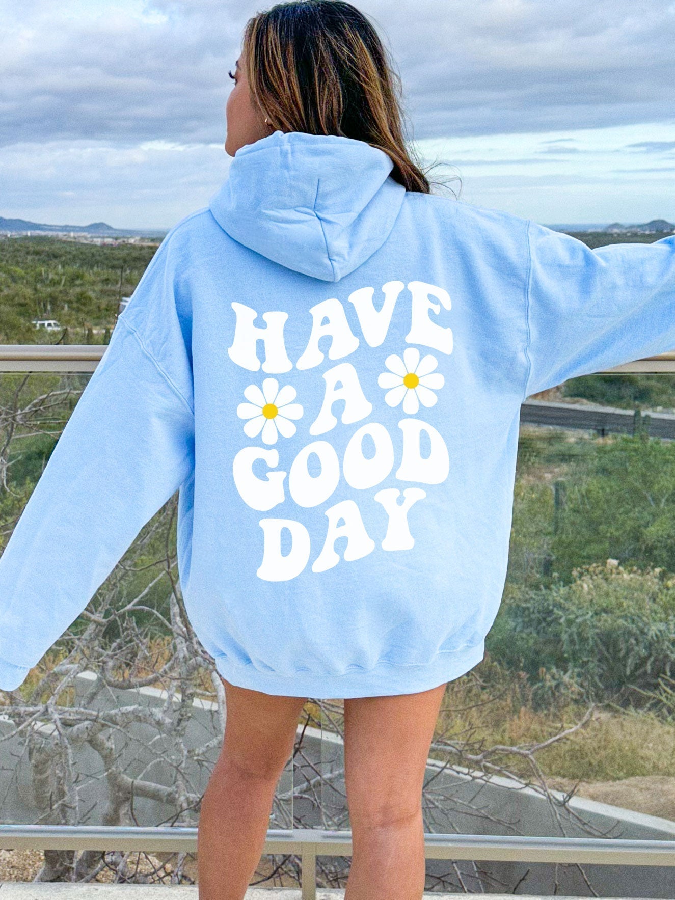 Carwyn | Have A Good Day Oversized Hoodie
