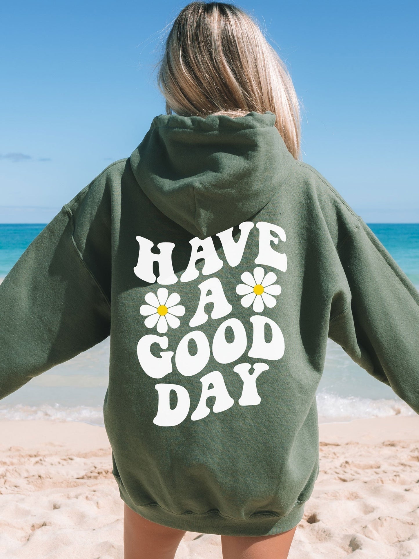 Carwyn | Have A Good Day Oversized Hoodie