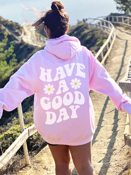 Carwyn | Have A Good Day Oversized Hoodie