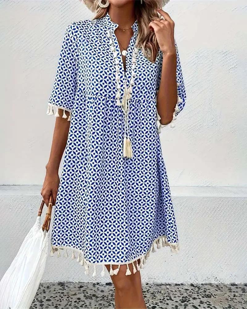 Callista | Printed Mini Dress