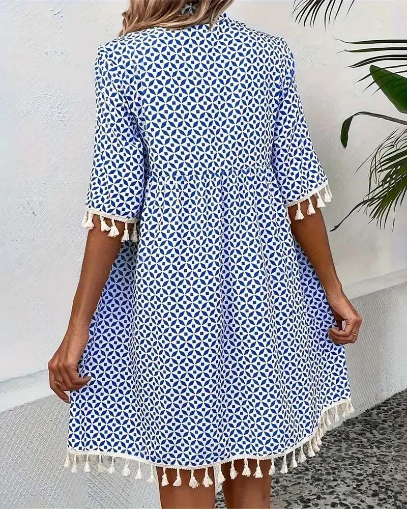 Callista | Printed Mini Dress