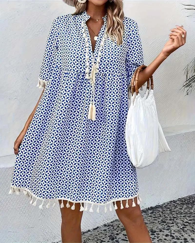 Callista | Printed Mini Dress