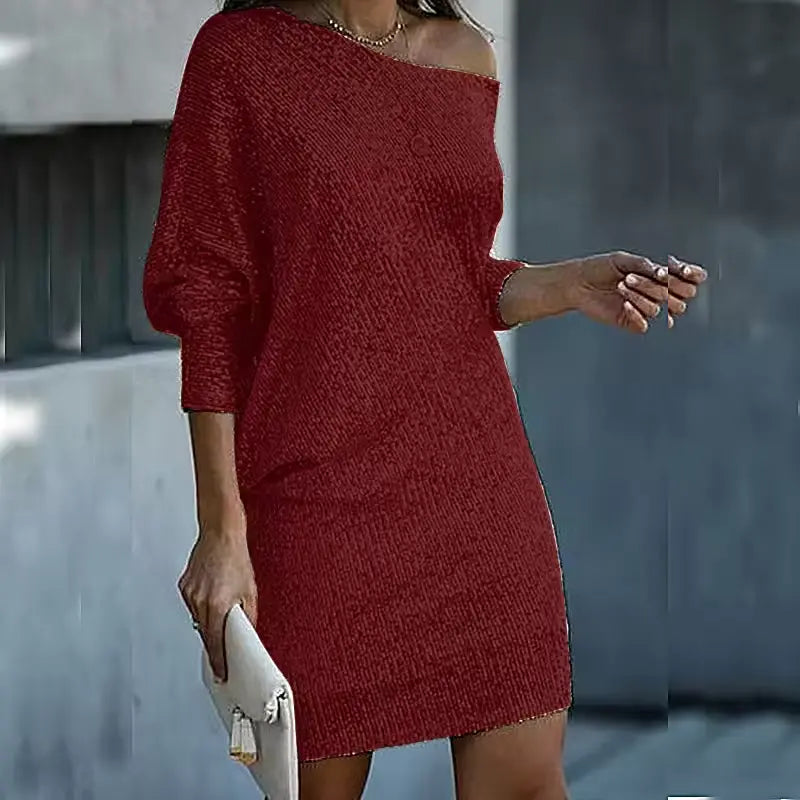 Idalia | Sleek Sequin Party Dress