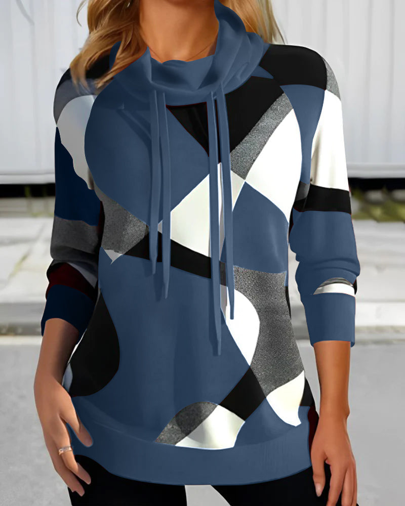 Miriel | Trendy Color-block Hoodie