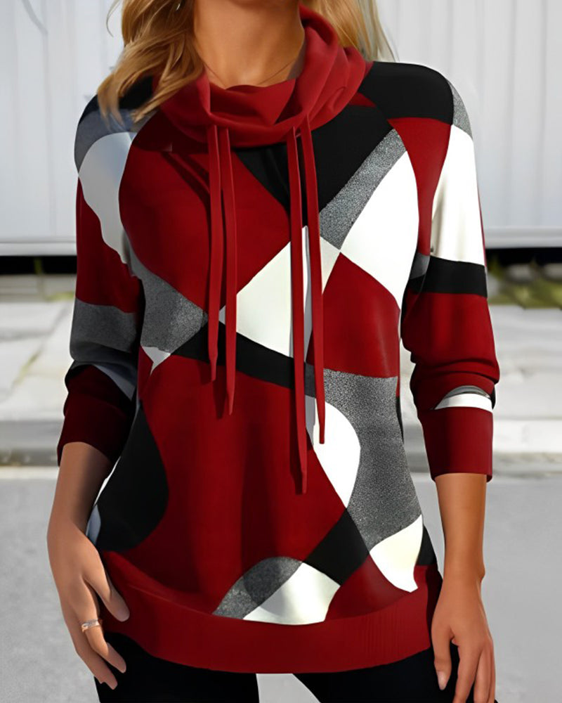 Miriel | Trendy Color-block Hoodie