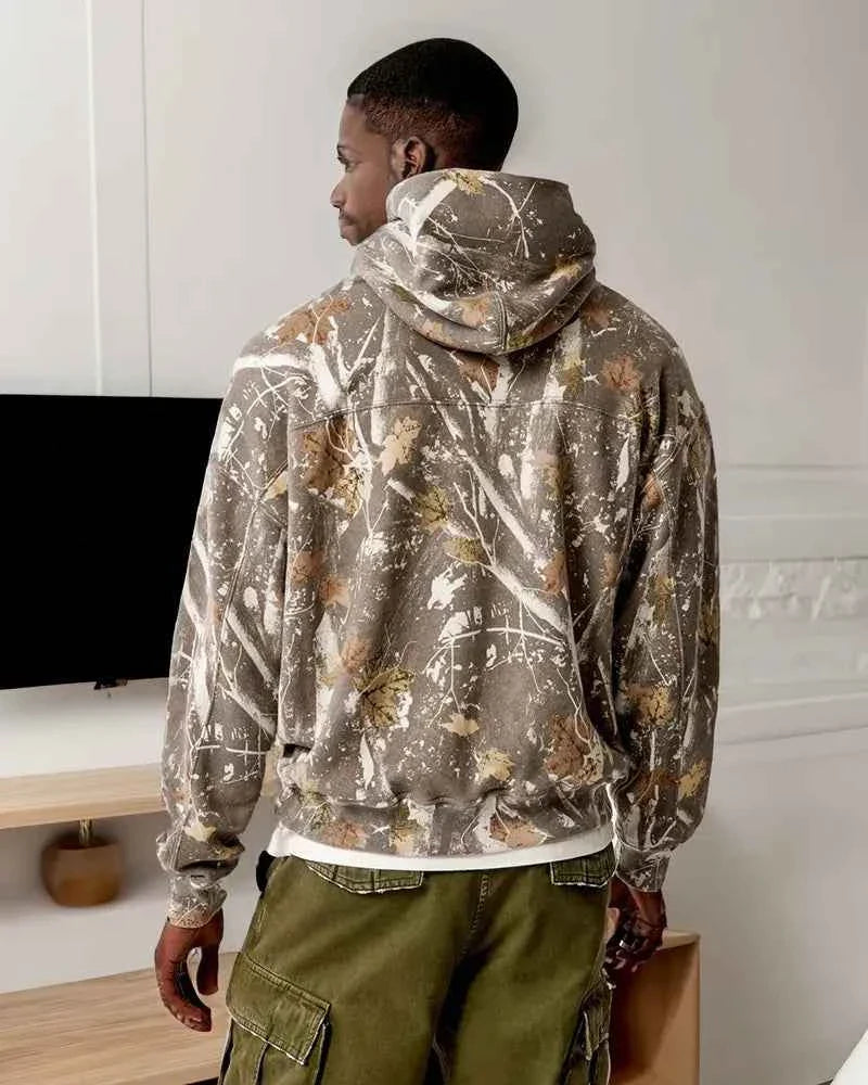 Sorrel | Unisex Oversized Camouflage Hoodie For Men Women Everyday