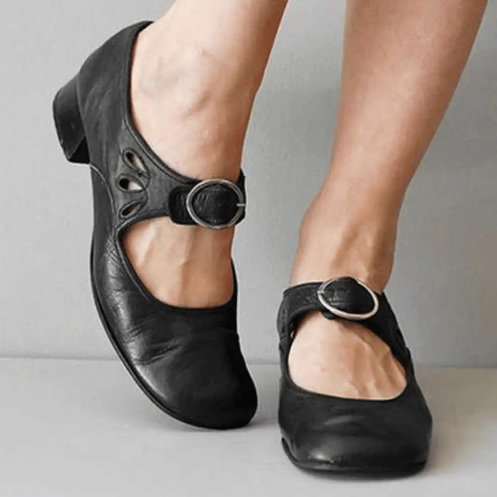 Theodosia | Vintage-Inspired Mary Jane Flats