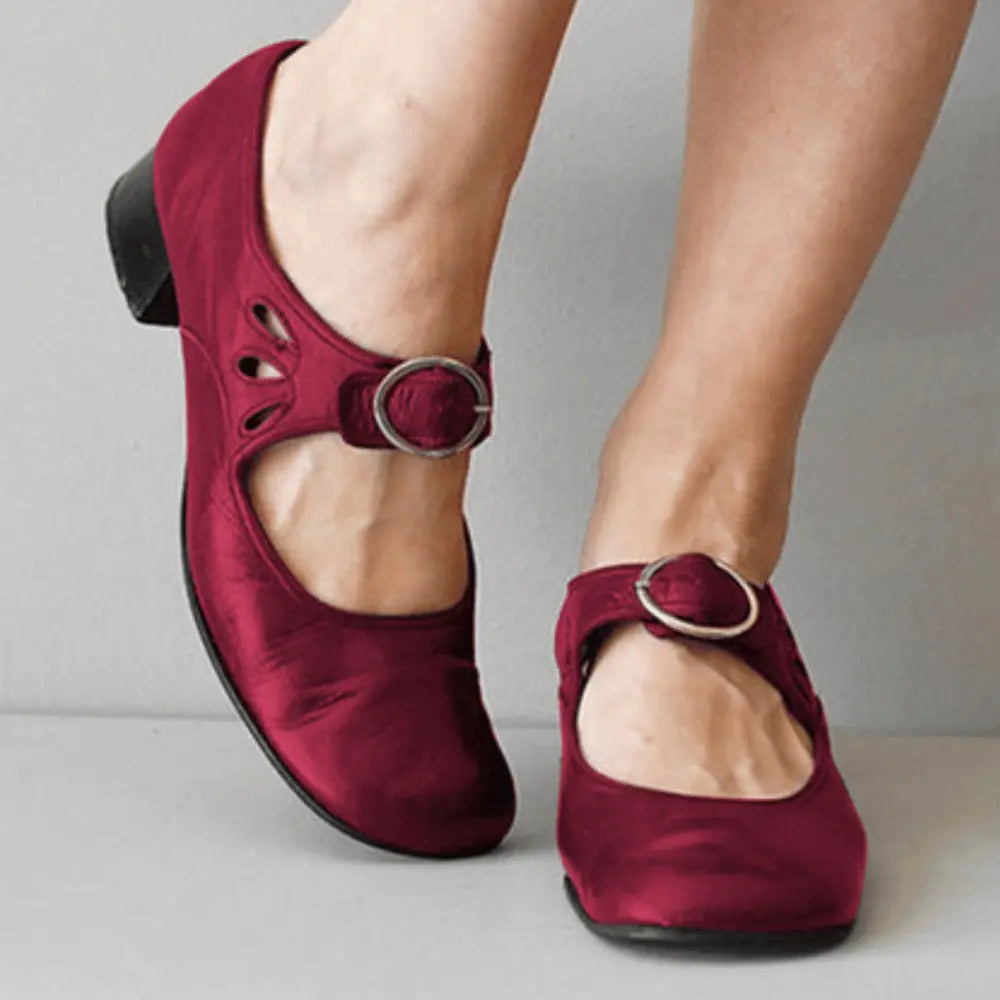 Theodosia | Vintage-Inspired Mary Jane Flats