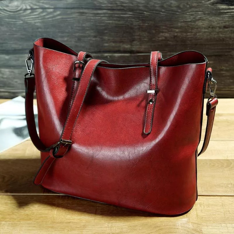 Maisonneuve | Vintage Leather Shoulder Bag Elegant And Durable