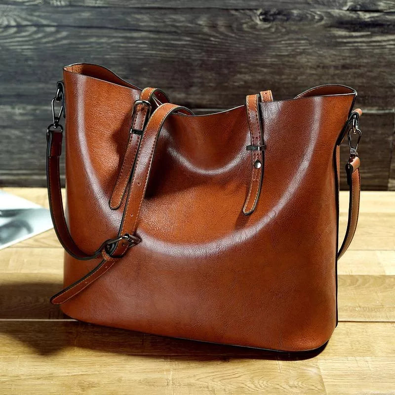 Maisonneuve | Vintage Leather Shoulder Bag Elegant And Durable