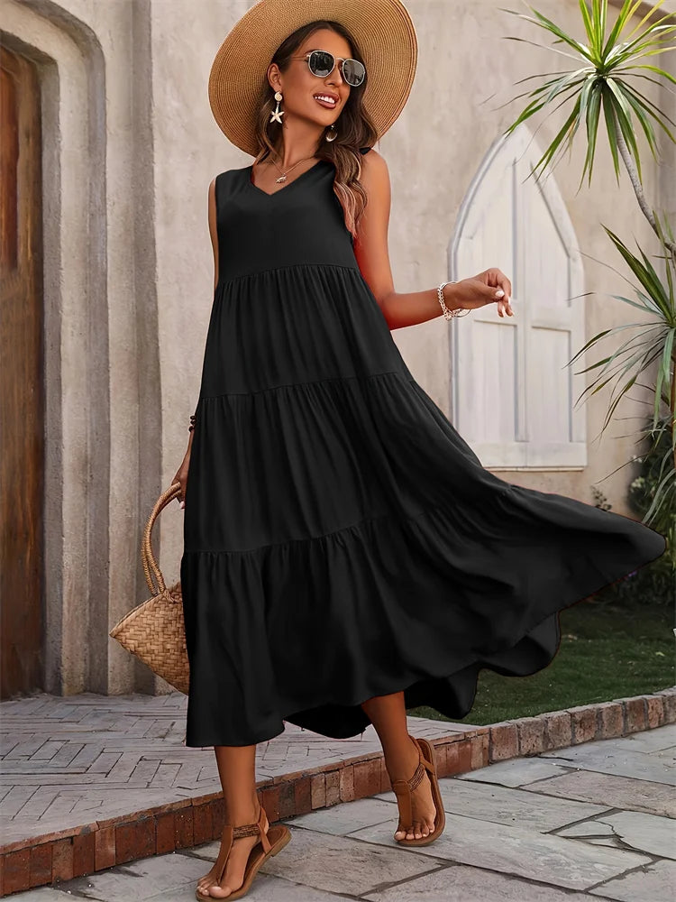 Tirelle | Vibrant Maxi Dress