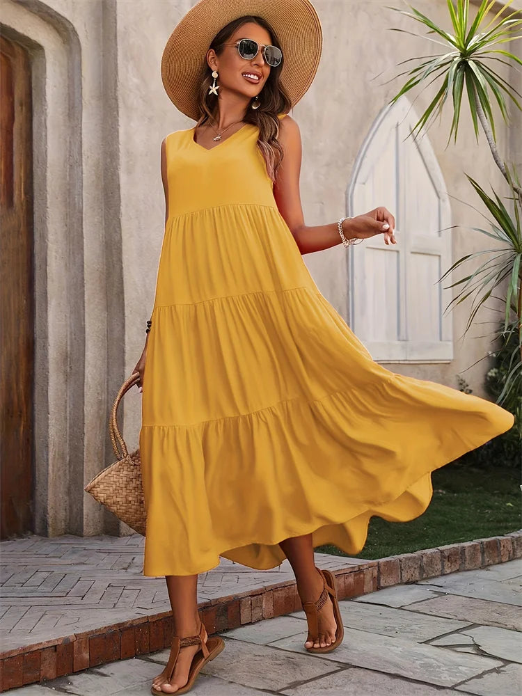 Tirelle | Vibrant Maxi Dress