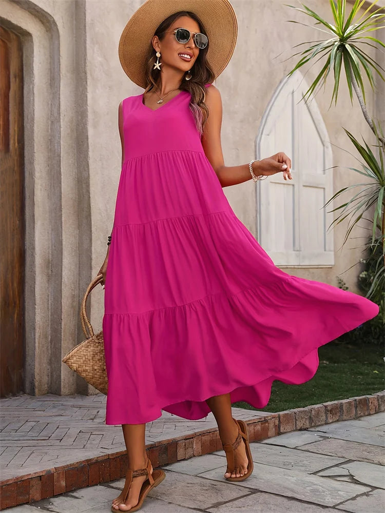 Tirelle | Vibrant Maxi Dress