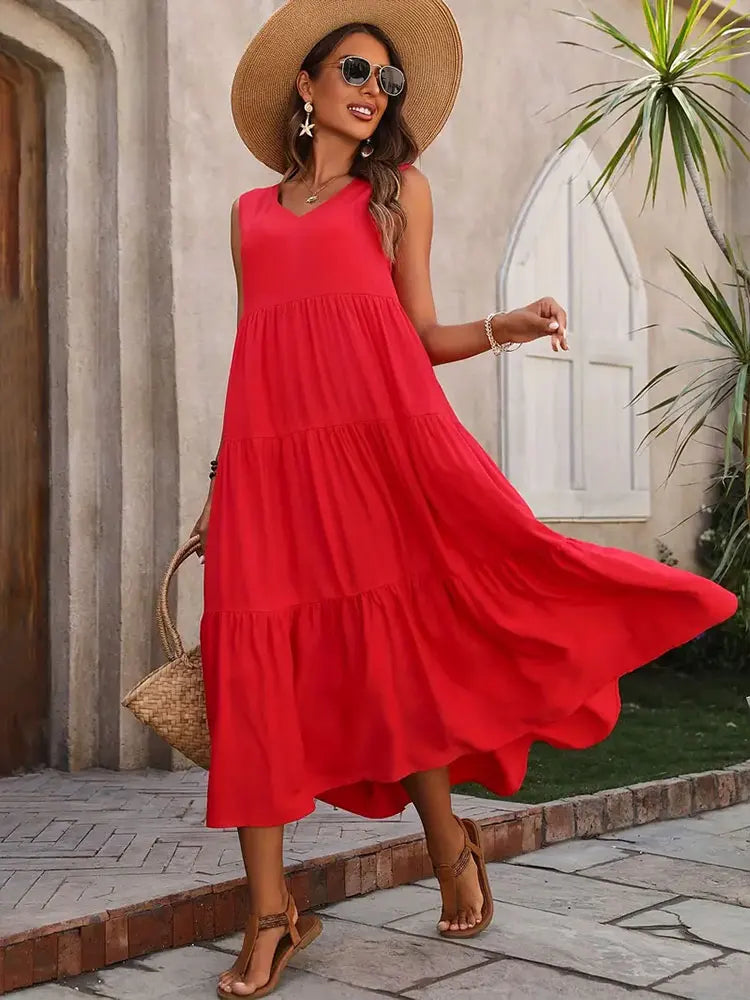Tirelle | Vibrant Maxi Dress