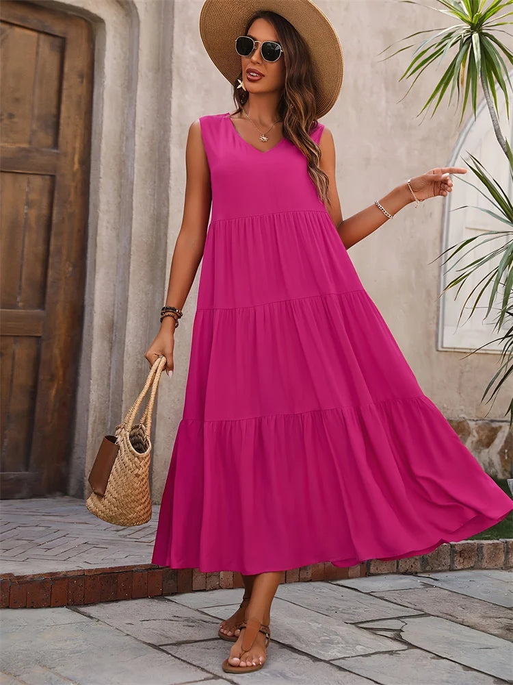 Tirelle | Vibrant Maxi Dress