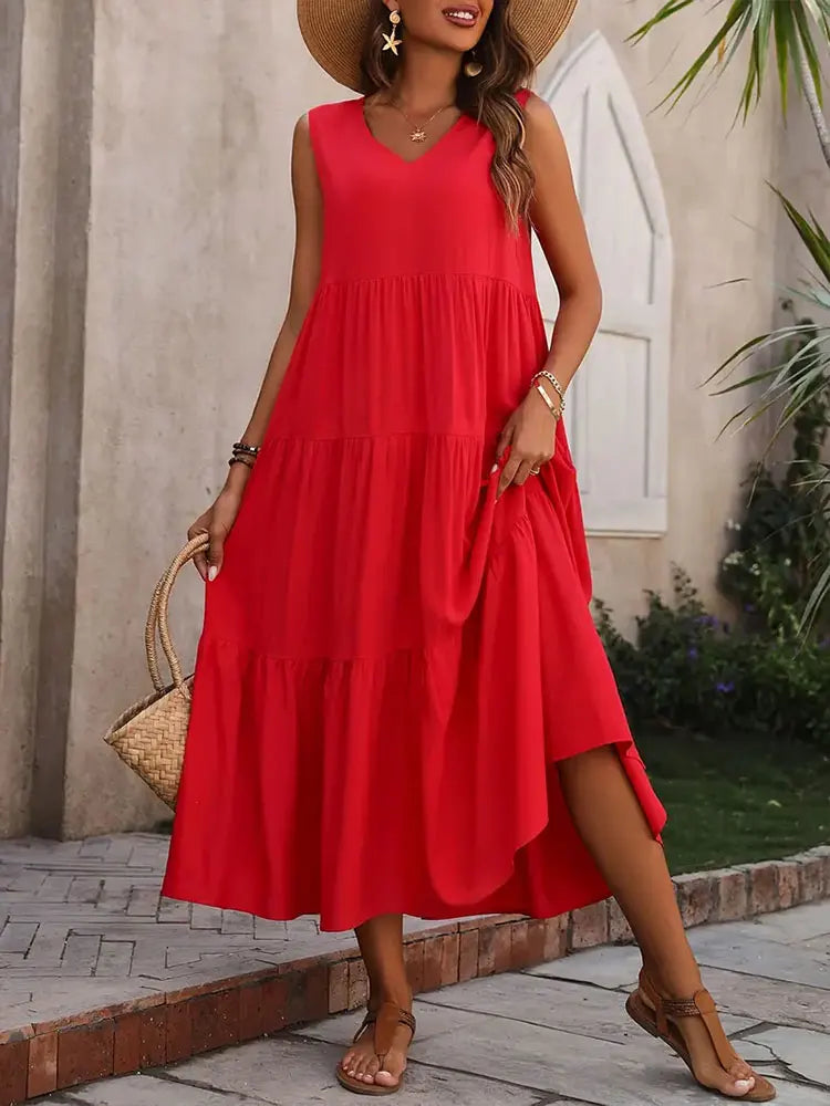Tirelle | Vibrant Maxi Dress