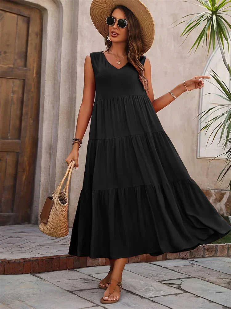 Tirelle | Vibrant Maxi Dress