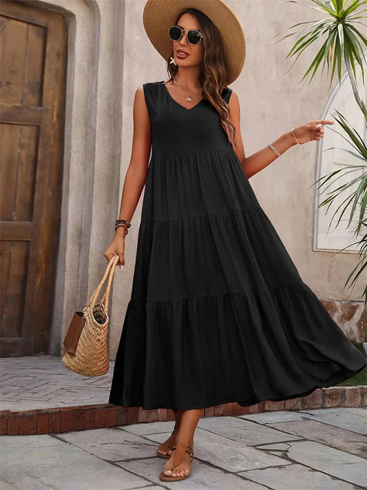 Tirelle | Vibrant Maxi Dress