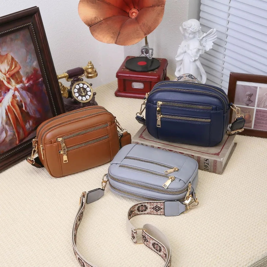 Florentine | Elegant Leather Shoulder Bag