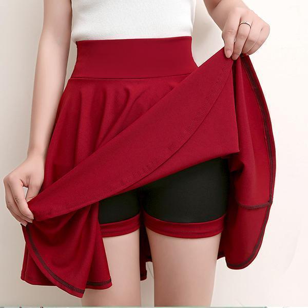 Indira | High Waist Skort Shorts for Active Wear