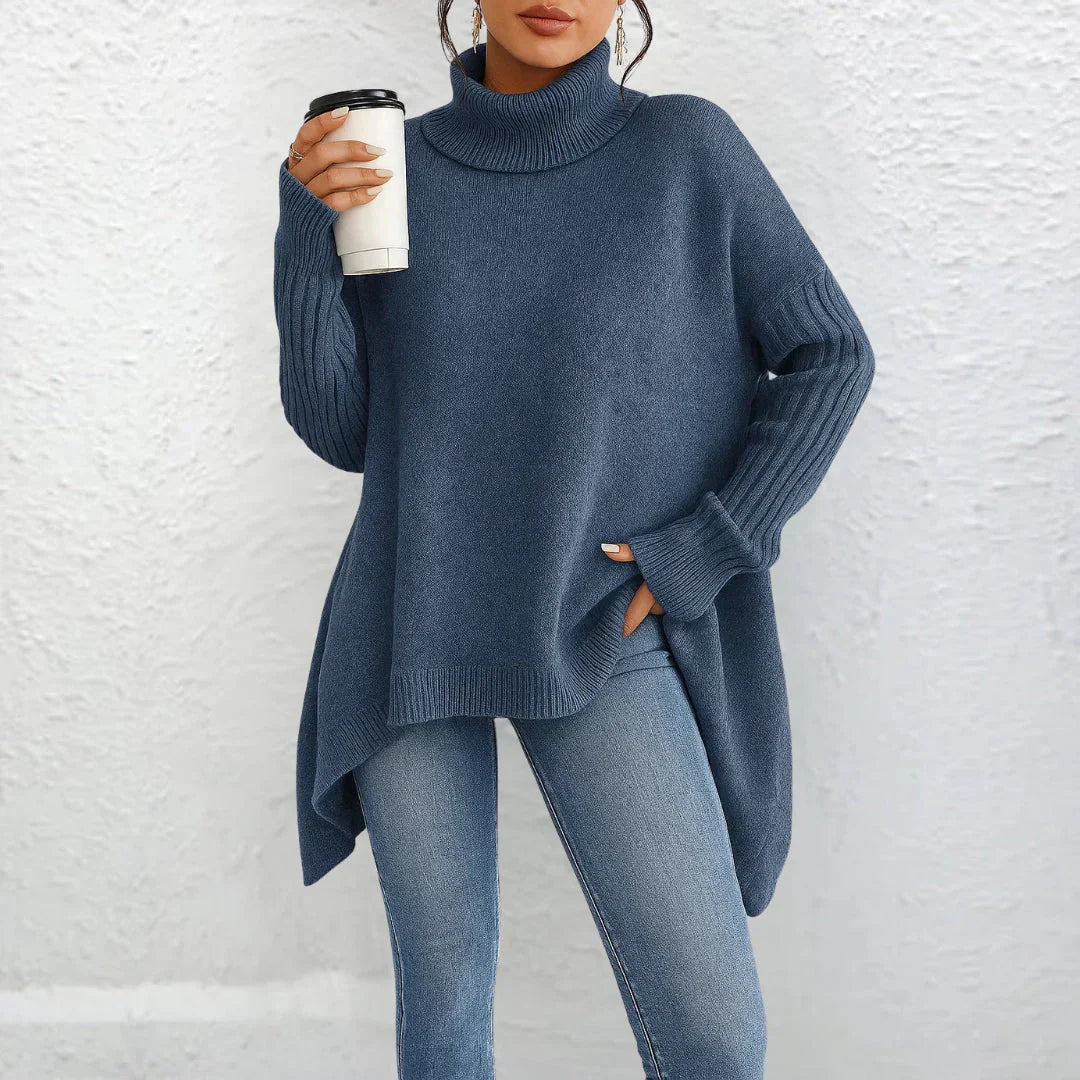 Delilah | Loose Fit Turtleneck Sweater