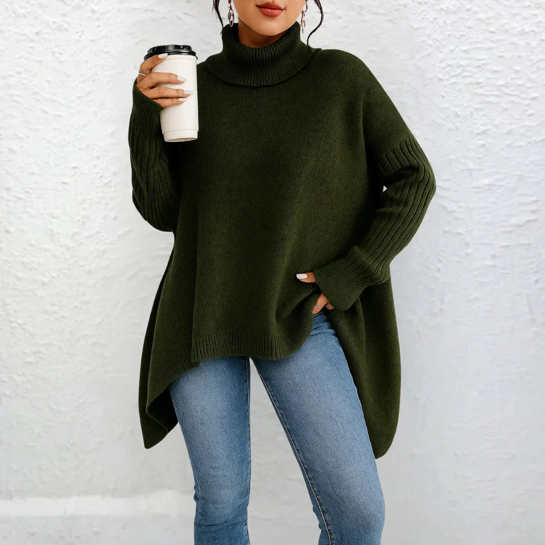 Delilah | Loose Fit Turtleneck Sweater