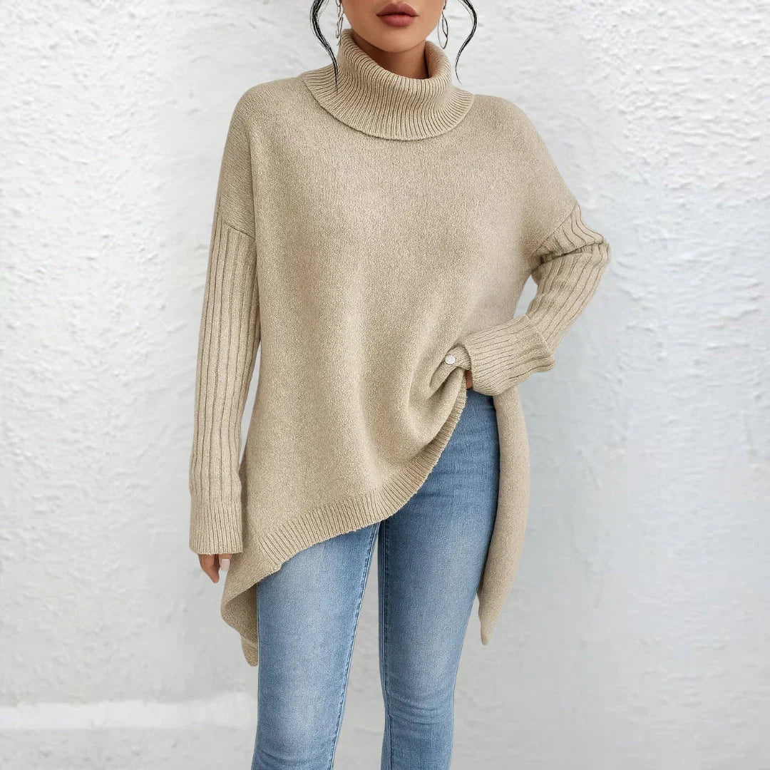 Delilah | Loose Fit Turtleneck Sweater