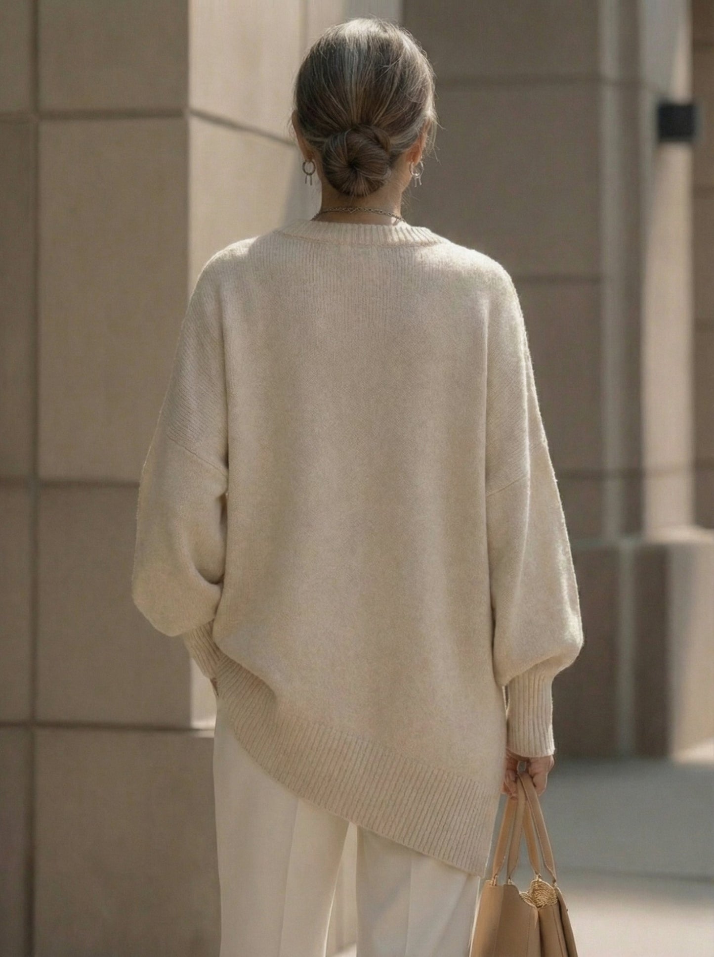Ravensara | Oversized Knit Pullover