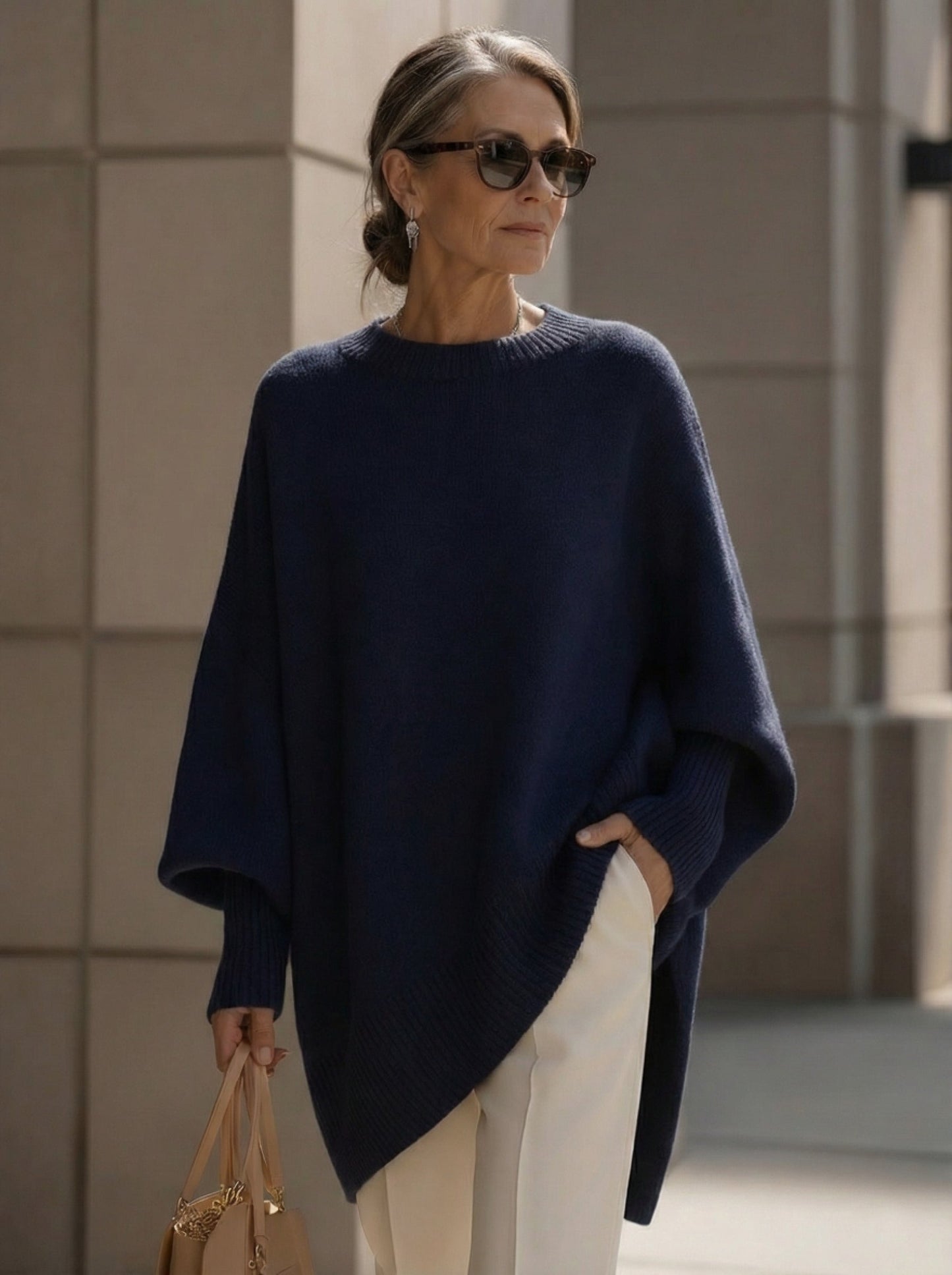 Ravensara | Oversized Knit Pullover